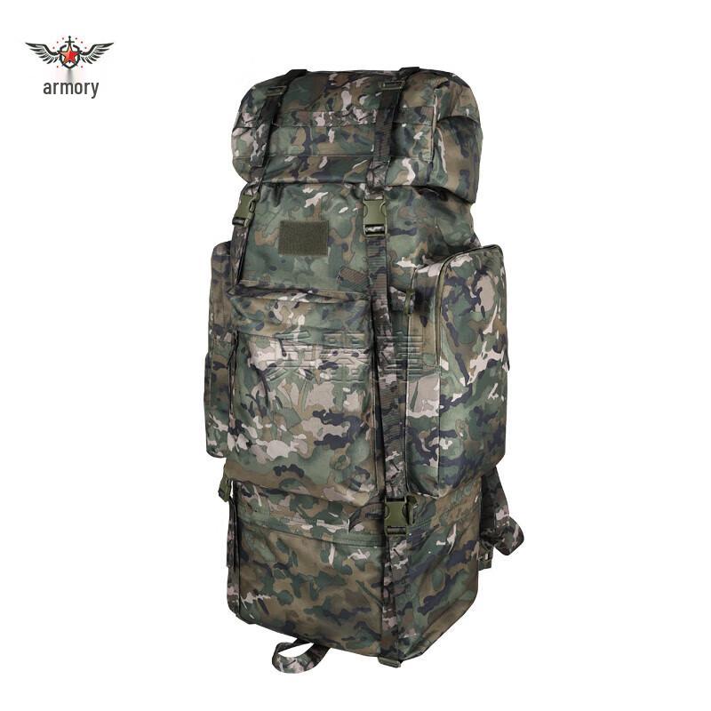 BingQiKu 110L Camouflage Outdoor Hiking Backpack