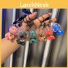Trendy Cartoon Space Fighting Dog Keychain Car Keychain Bag Pendant Stylish Silicon Material