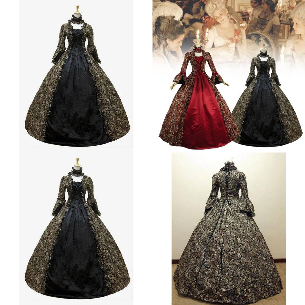 Stunning Victorian Style Party Dress For Women In Multiple Vibrant Colors