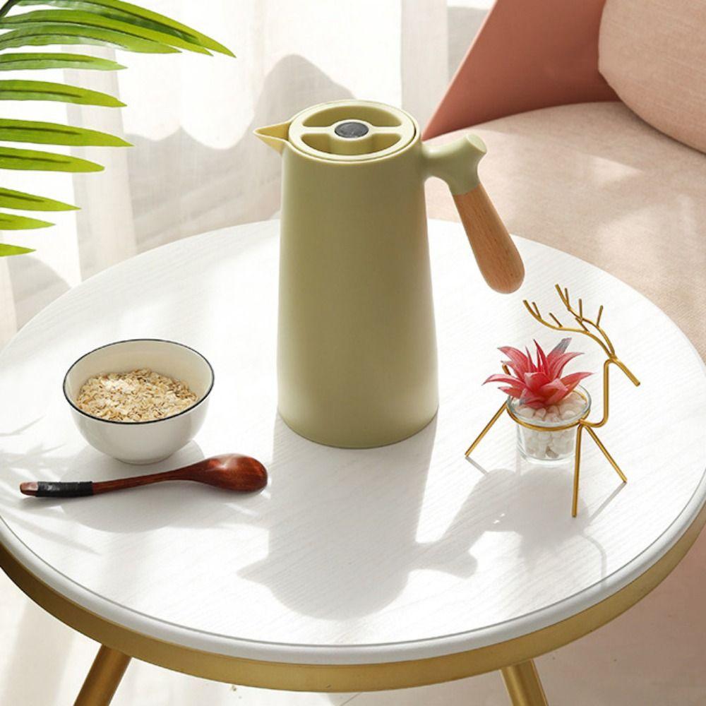 Glass Liner Thermos Jug Large Capacity Insulated Kettle Hot Water Bottle Tea Brewing