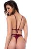 Body String In Burgundy Vinyl Mal2764 Glwn