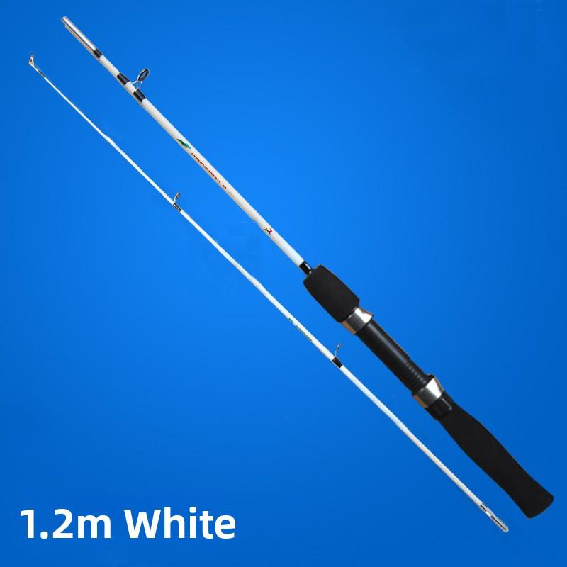 Ultra Hard Glass Steel Fishing Rod Sea Fishing Gear Straight Handle Anchor Rod Boat Shore Kayak Lake River Stream