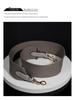 6cm Wide Cowhide Canvas Shoulder Strap for Versatile Crossbody Bucket Bags