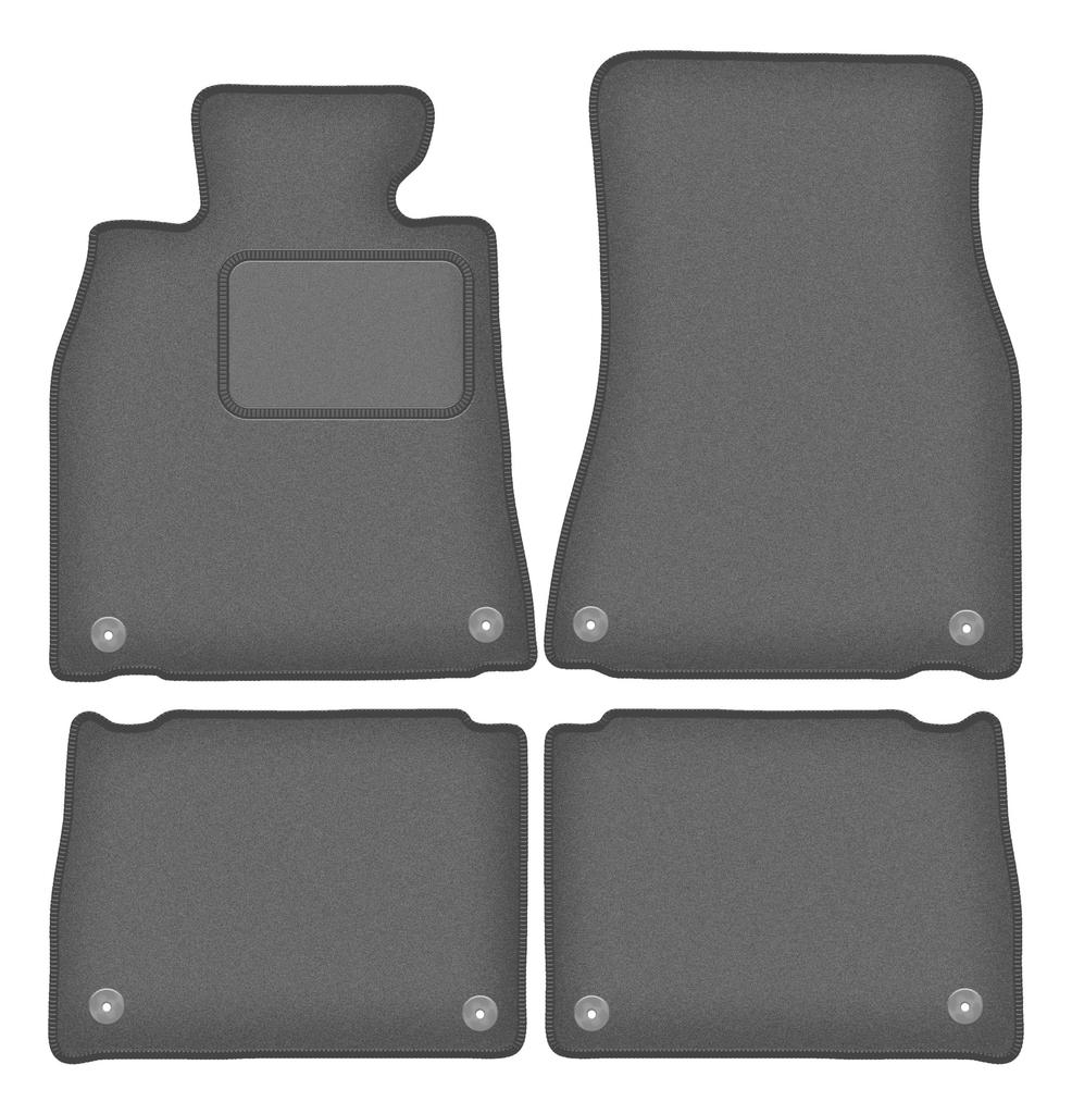 Velour Graphite Car Mats For: Lexus LS III Sedan (2000-2006)