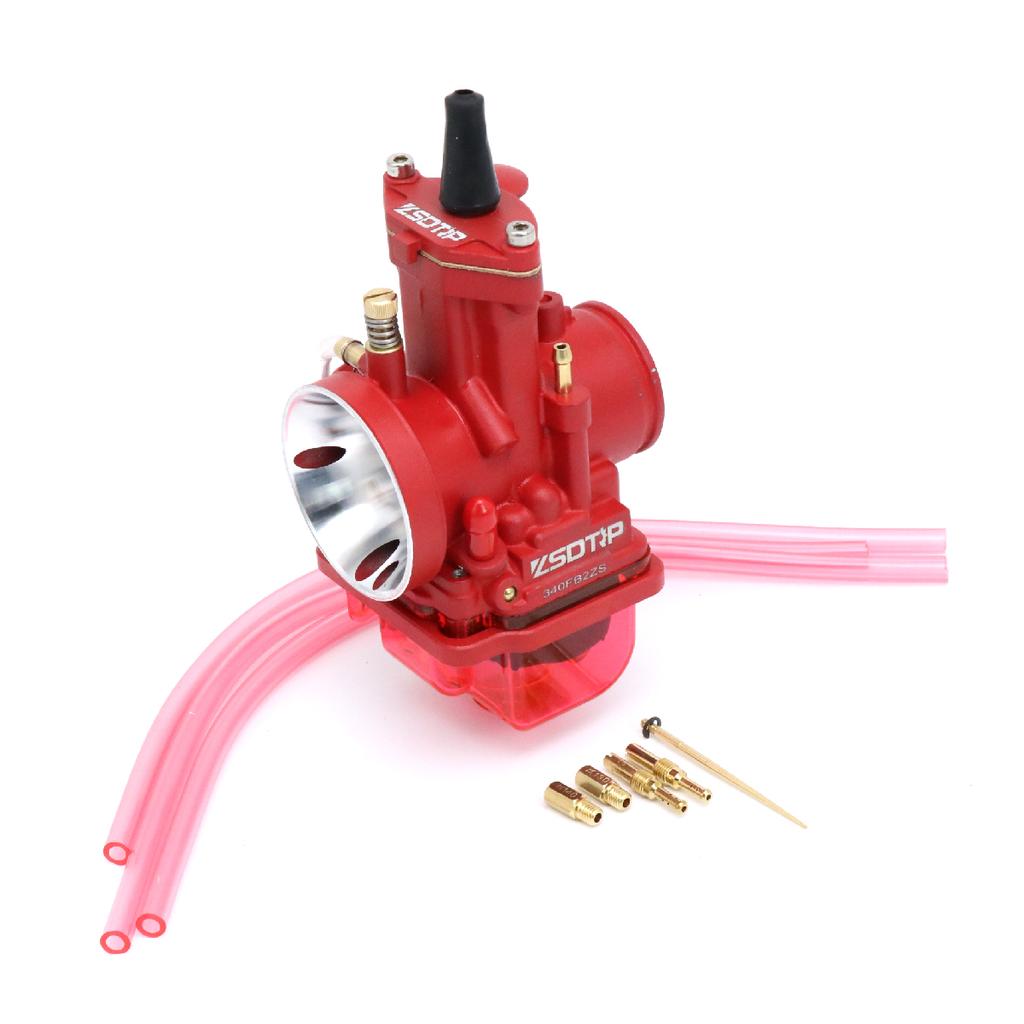 Alconstar-21 24 26 28 30 32 34mm RED/BLACK Motorcycle Racing  carburetor For 2T 4T Mikuni PWK carb For OKO 2T 4T Motorcycle Carb