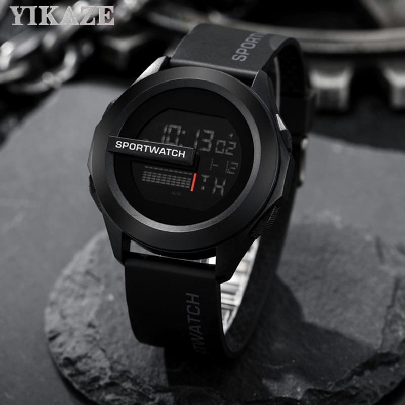 Sport Watch for Men Military Digital Watch Stopwatch Luminous Date Week Waterproof Men's Clock Electronic Wristwatch