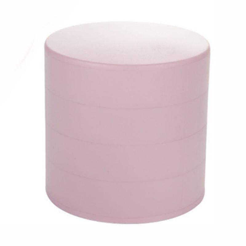 Rotating Multi-Layer Desktop Storage Box Hair Accessories Jewelry Makeup Box With Dustproof Lid
