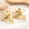 Best-selling Metal Wind Earrings Simple Temperament Exaggerated Earrings High Sense of Metal Earrings.