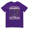 Im A Dad Grandpa And Veteran Fathers Day American Flag TShirt