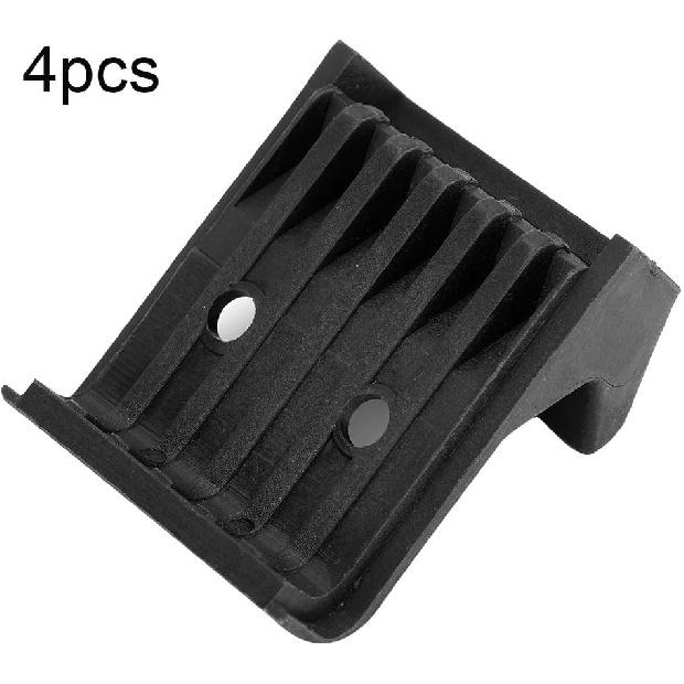 Tire Changer Clamp Cover 4pcs Tire Changer Jaw Protectors, Tire Repairing Replacing Changer Clamp Jaw Guard Protective Plastic Cover, Coats Rim Clamp