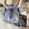 Baby Clothes Suit Summer Children Boys Fashion Shirt Shorts 2Pcs/Sets Kids Outfits Toddler Casual Costume Infant Tracksuits