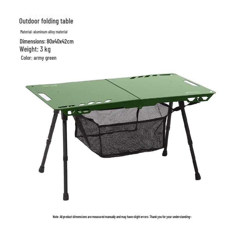 ZISIZ Outdoor Portable Folding Camping Table