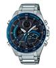 Casio EDIFICE Bluetooth Watch, Smartphone Linked, Tough Solar, ECB-900DB-1B, Chronograph, Calendar, Black, Blue