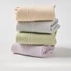 Pure Cotton Women's Summer Thin Antibacterial Breathable Pure White Boneless Socks Camellia Essential Oil Deodorizing Short Socks