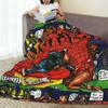 Snoop Doggy Dogg Doggystyle Death Row Records Decken Flanell Ultraweiche Überwurfdecken für Zuhause Couch Bett Teppich