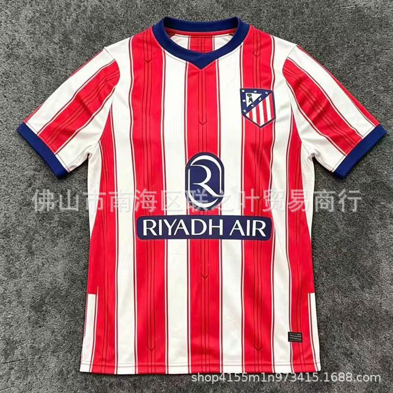 Atletico Madrid ''/27 Home Jersey Mens Short Sleeve Football Kit Size S-XXL