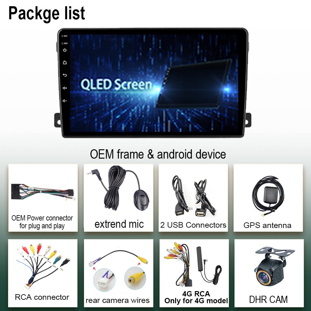 For Ford C-MAX 2003 - 2010 Multimedia Video Player GPS Navigation Stereo Head 5g WIFI HDR Screen No 2din Dvd Android 13 BT DSP