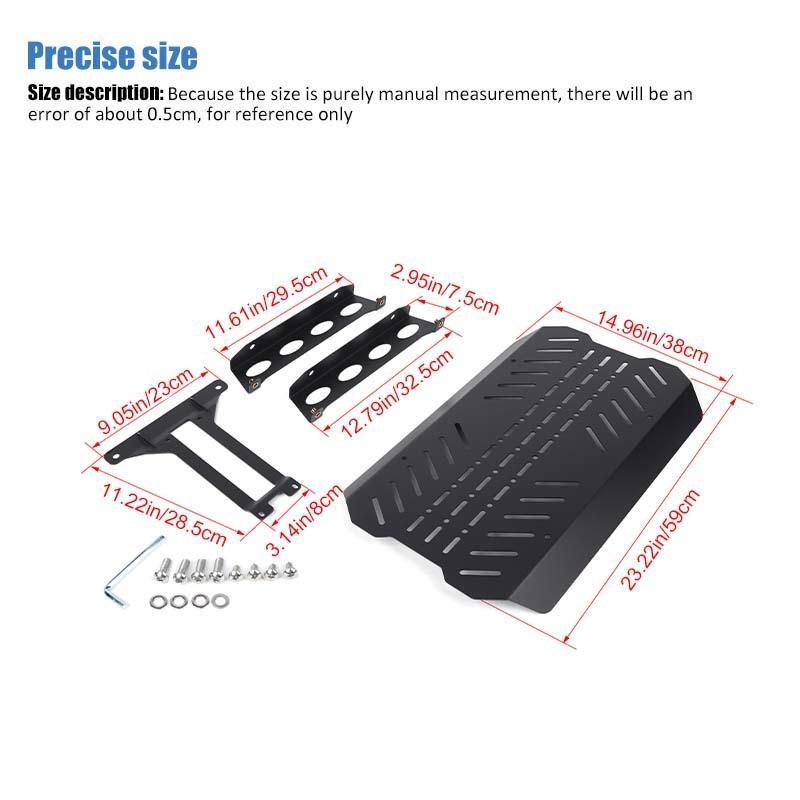 Car Metal Tailgate Expansion Bracket Shelf Fit For Jeep Wrangler JK 2007-2017 Car Exterior Accessories
