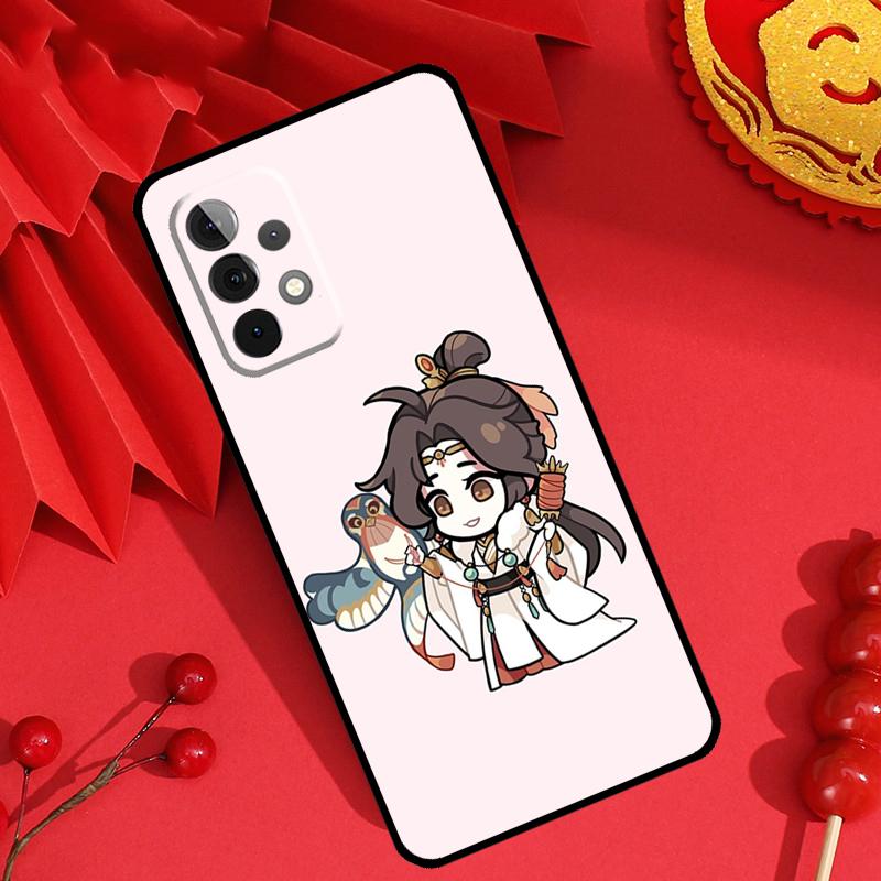 Tian Guan Ci Fu hua cheng xie lian Hülle für Samsung Galaxy M55 M35 M15 M11 M12 M13 M14 M06 M16 M36 M56 M31 M53 M32 M52 M34 M54