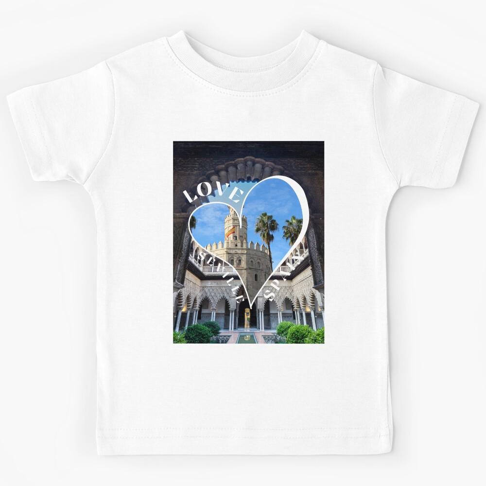 Love Seville Spain Kids T-Shirt 140