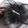 Hepburn Bride Veil Hairdband French Style Mesh Veil Face Cover Fashion Bridal Headband  Headdress