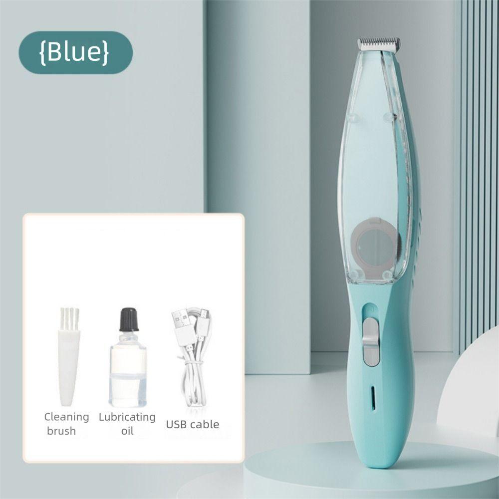 Low Noise Dog Grooming Trimmer With Vacuum Electric Cats Haircut Shaver  Pet Grooming Supplies