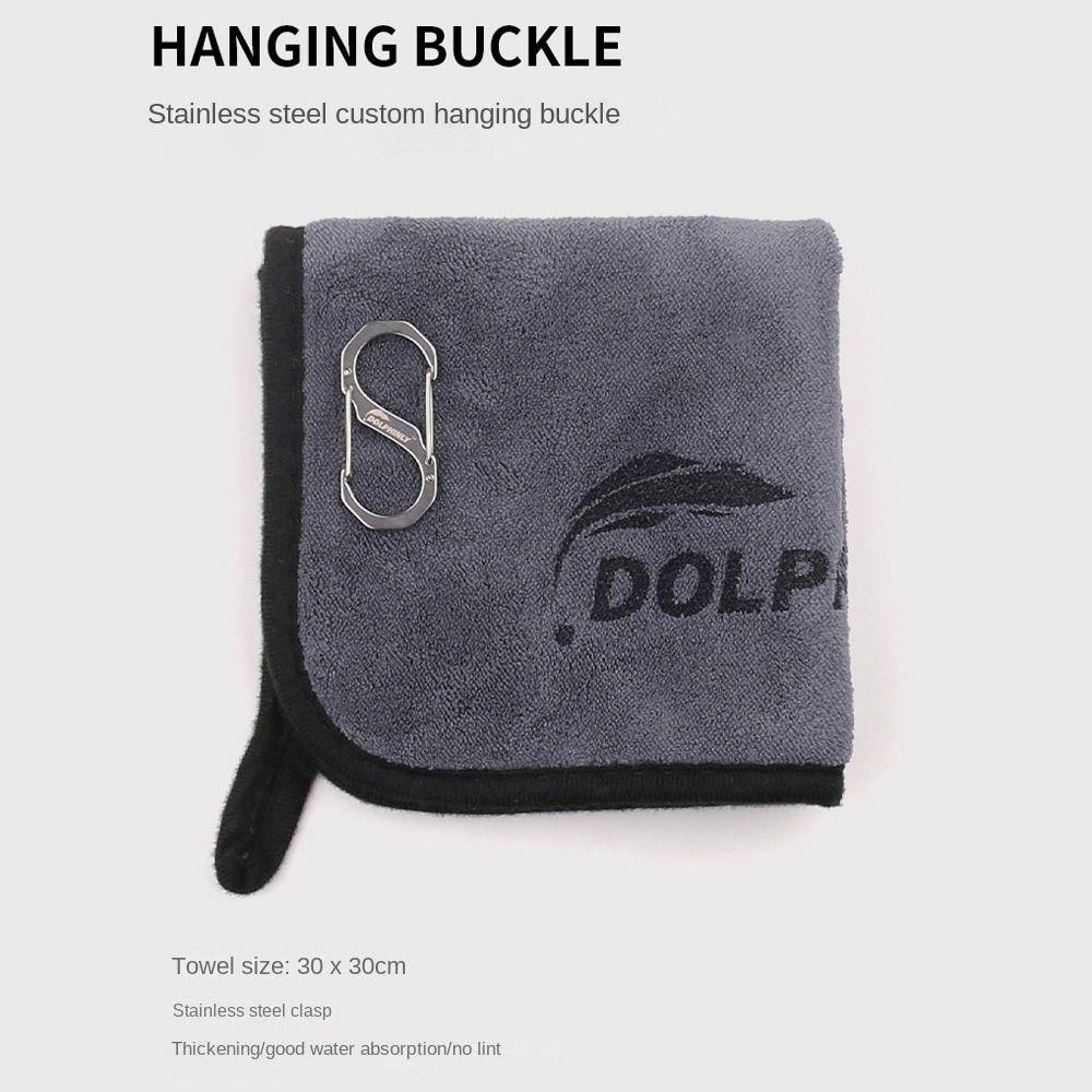 Absorbent Luya Fishing Towel Non Stick Catch Fish Towel Durable Outdoor Hand Wipe Towel