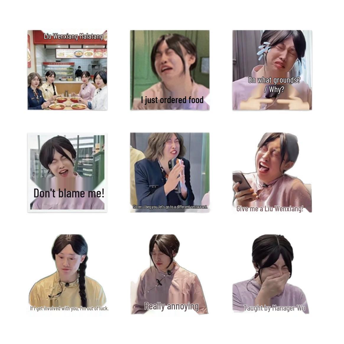 

Stills Purple Sweet Potato Spirit Emoji Pack - Winter Holiday Restaurant Manager Collection by Zhou Xiaonao & Liu Wenxiang No
