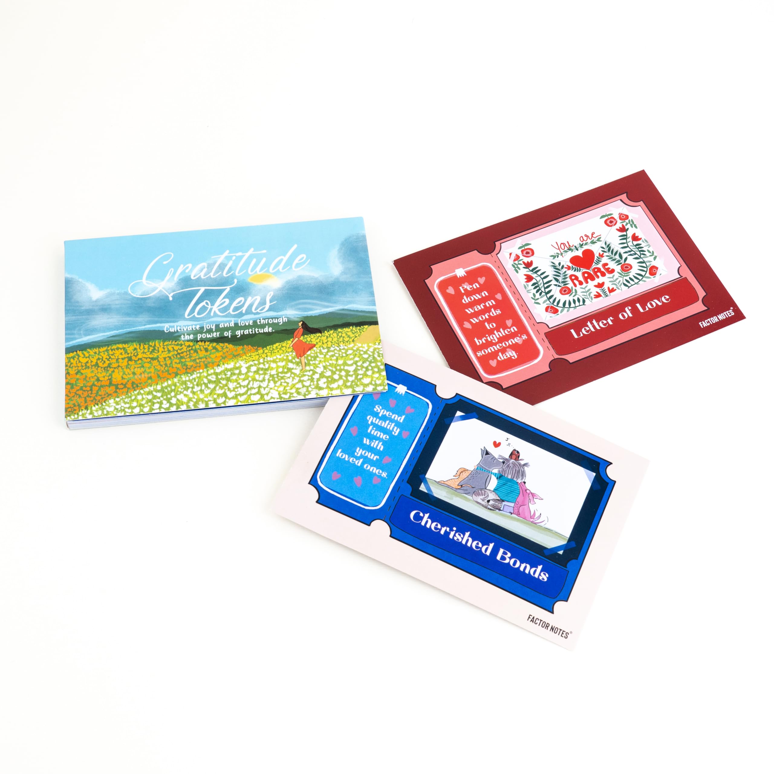 Factor Notes Token Booklet : Tearable Gratitude Tokens