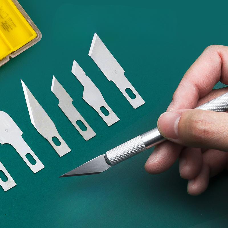 Deburring Tool Kit Engraving Knife Carving Tool DIY 3D Printer Part 3D Model File Cutter Scraper Material Removal Tool