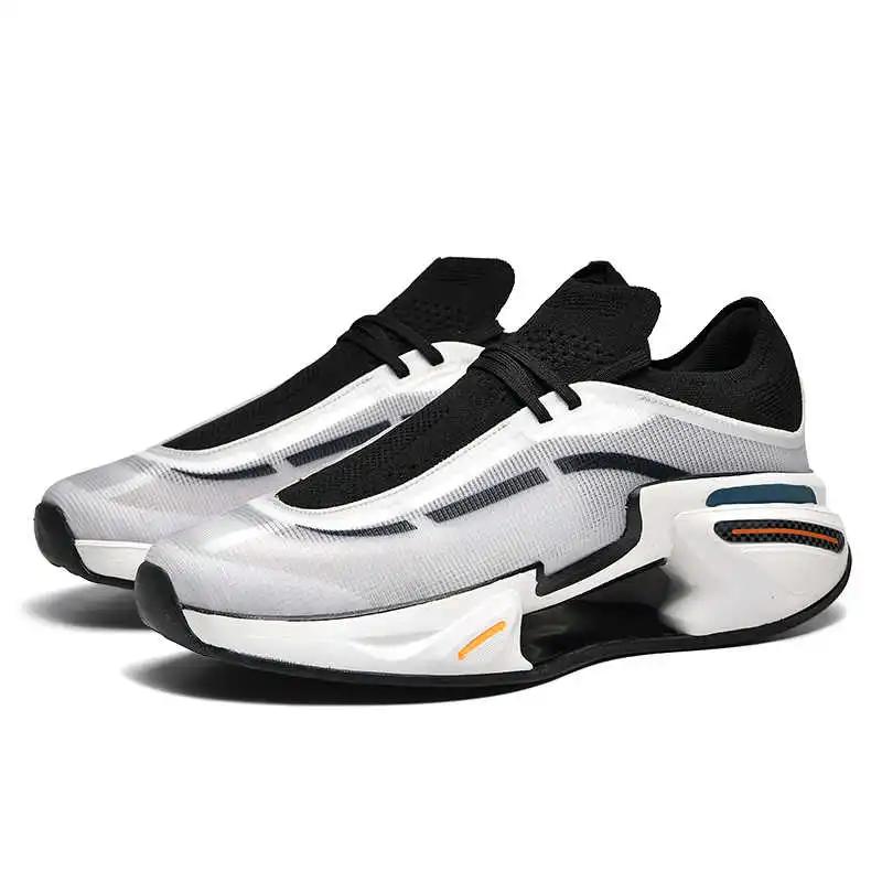Perforated Round Toe Walk Shoes Sports Men Sneakers Summer Outdoor Sapatenis Life Trainners Unusual Leading Raning Casuall