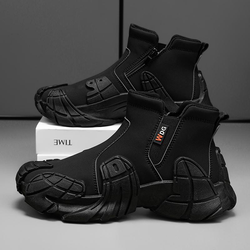 Męskie nowe buty sportowe casual oddychające antypoślizgowe odporne na zużycie wysokie outdoorowe do wędrówek pieszych buty męskie duży rozmiar