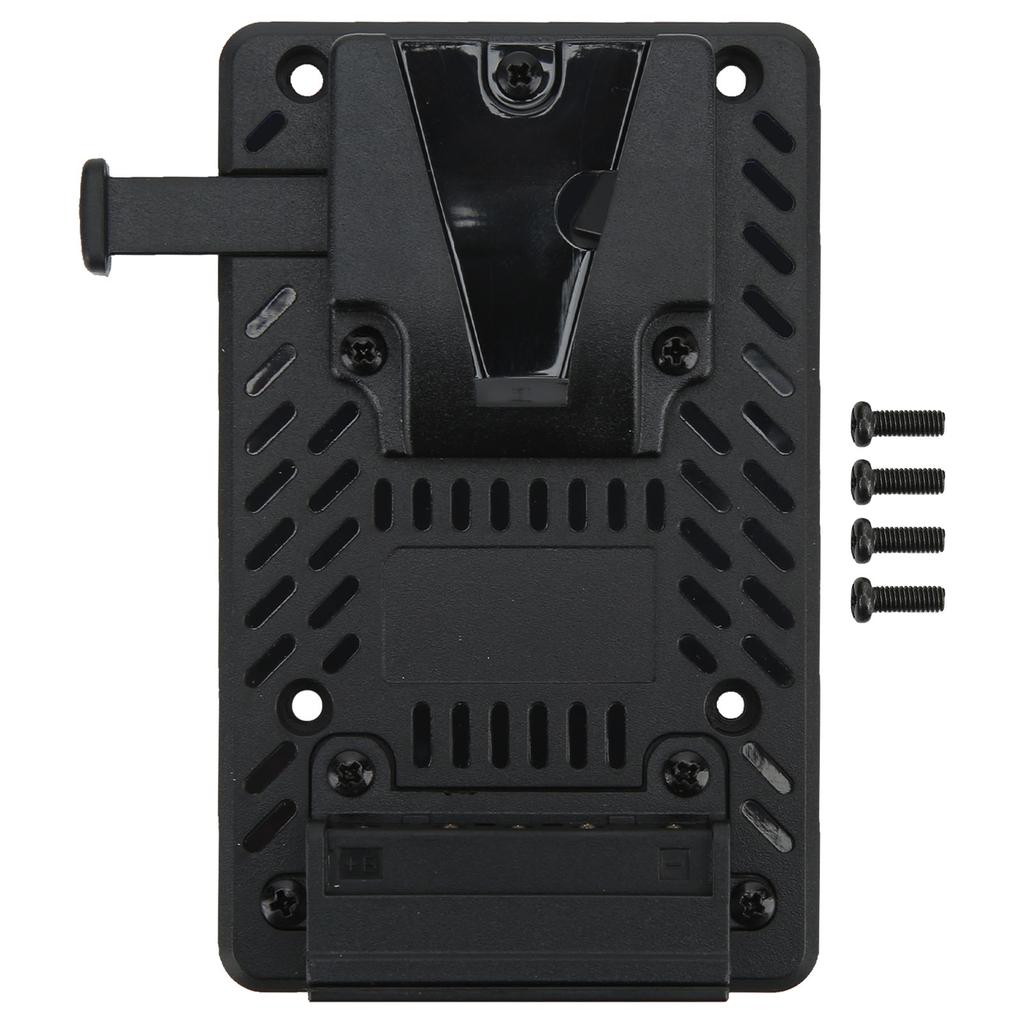 V Lock Mount Battery Plate V Lock DIY Battery Hanging Gusset for Camera  Battery Protection