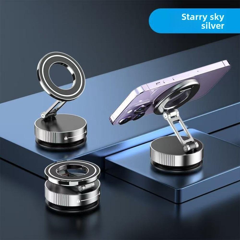 

Rotation Phone Holder Adjustable Car Navigation Bracket High Quality Adsorption Bracket Desk Use срібний