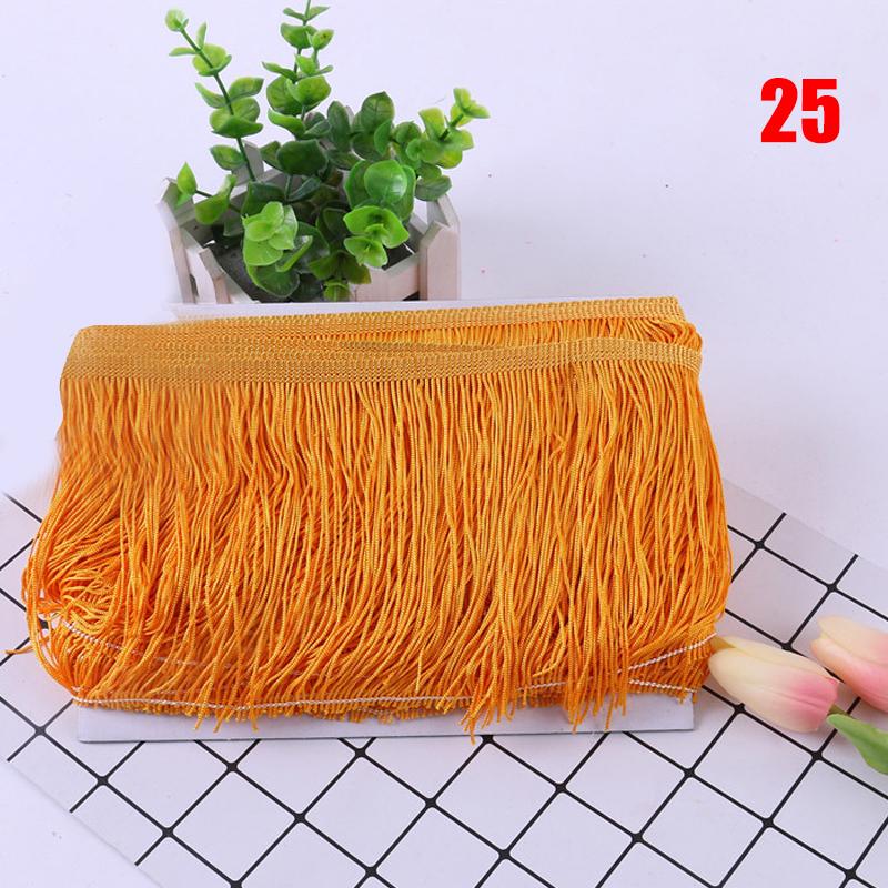 10 metrů latinská třásňová krajka makramé 15cm krajková ozdoba třáseň rayon DIY samba taneční šaty jevištní oděv šicí doplněk