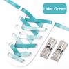 Diamond Cross Lock Shoelaces Rainbow Elastic Flat Laces Sneakers Without Ties Kids Adult No Tie Shoe Laces Rubber Bands Shoelace