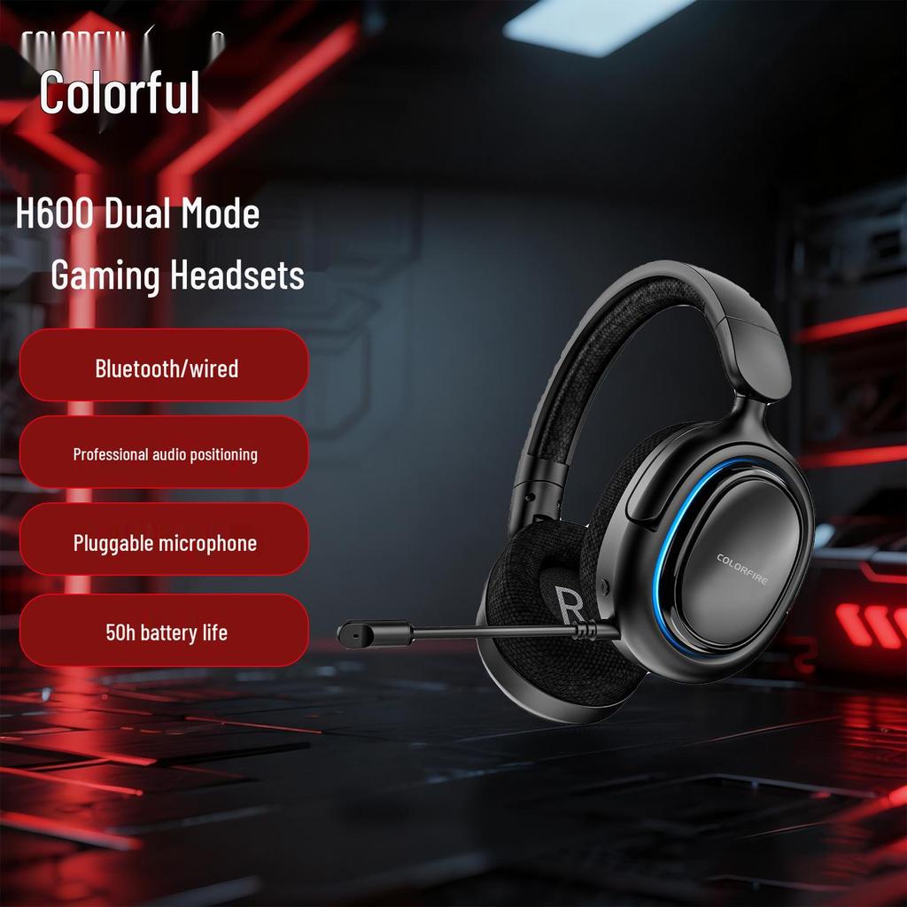 Qiyaihong H600 7.1 Channel Wireless/Wired Gaming Headset with Four Modes