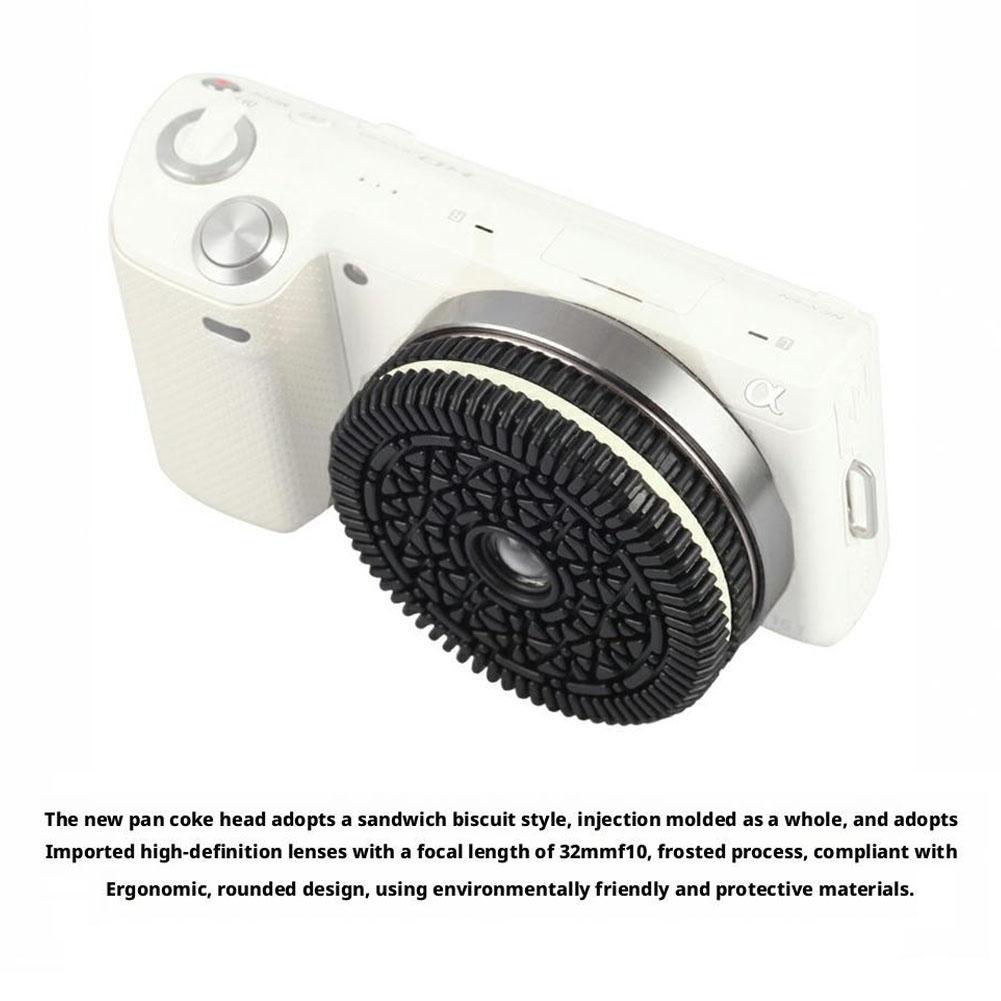 New Focus Free Pancake Biscuit Lens For All Fuji X-mount Series Cameras Camera Lens ABS Shell + resin Lens Camera Accessories