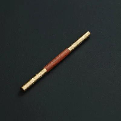 Ebony Solid Wood Tea Needle Stainless Steel Tea Pry Knife Professional Pu er Tea Delicacy Tea Knife Loose Tea Gadget Accessories
