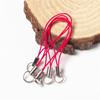 Straps Polyester Cord DIY Keyring Pendant Lanyard Strap Cord Keychains Cord Jump Ring Lanyard Rope