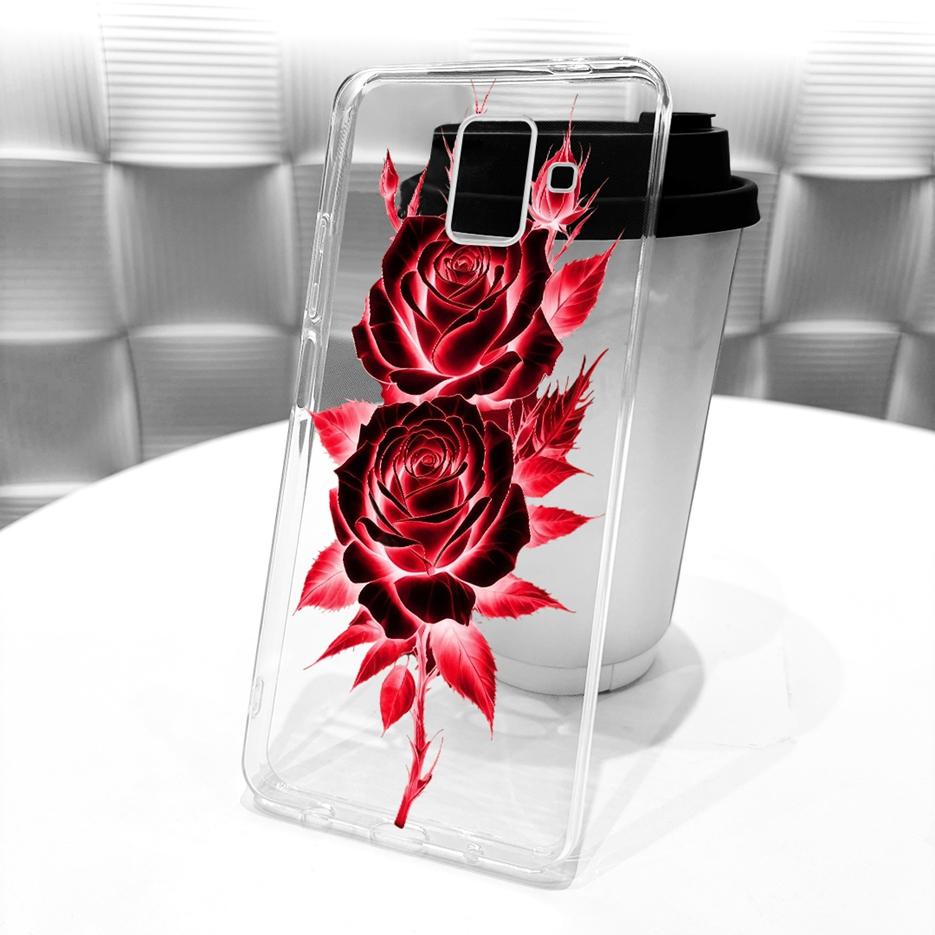 For Samsung Galaxy A6 2018 Case SM-A600F Luxury Butterfly Painted Cover Soft Silicone Shell For Samsung A6 Plus A6+ A605F Fundas