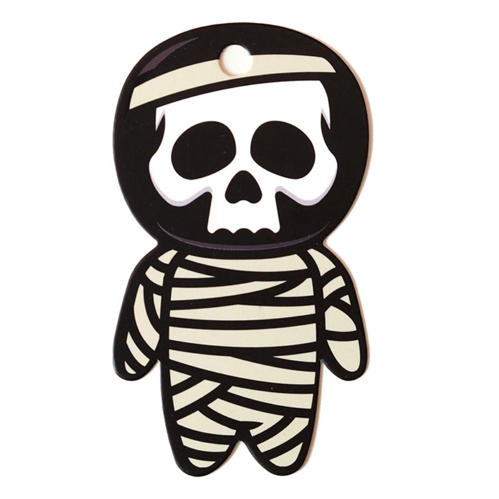 50 ks DIY Dárkové Halloweenské Jmenovky Papírové Halloweenské Papírové Kartičky Halloweenská Párty Dekorace