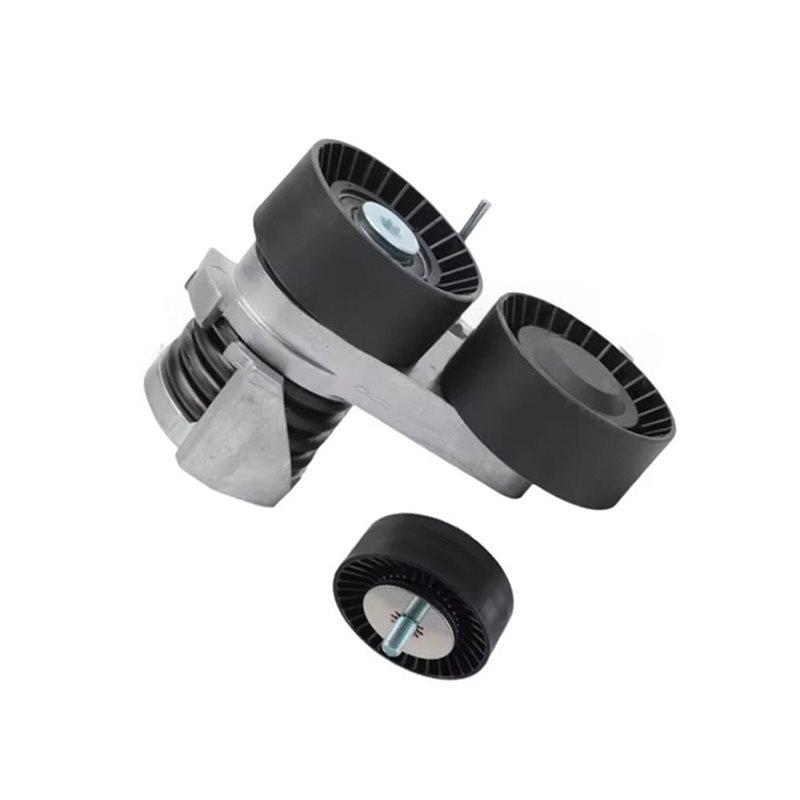 Belt Tensioner Pulley Set 11287563927 7PK1855 11287556251 Belts Pulleys For BMW E82 E88 E90 Belt Tensioner Tighten Belt