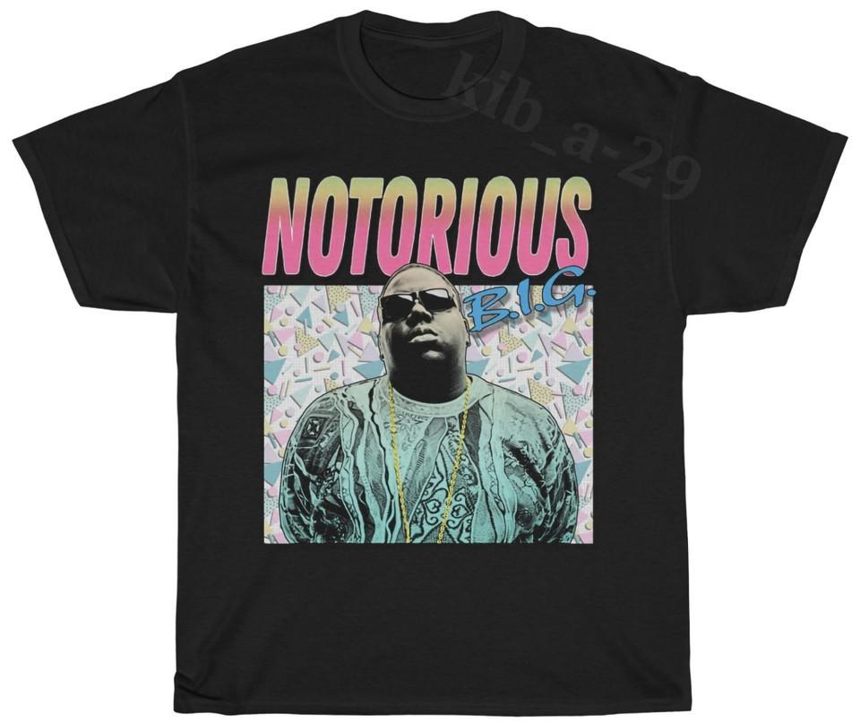 Notorious BIG Biggie Smalls 90s Rap Hip Hop Vintage Tee Unisex T-Shirt XXL