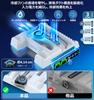 With PS5 New PS5 Vertical Cooling Stand with Fan Speed Charges Two PS5 Prevents LED Charging Headset Disc Drive and Remote Multifunctional for