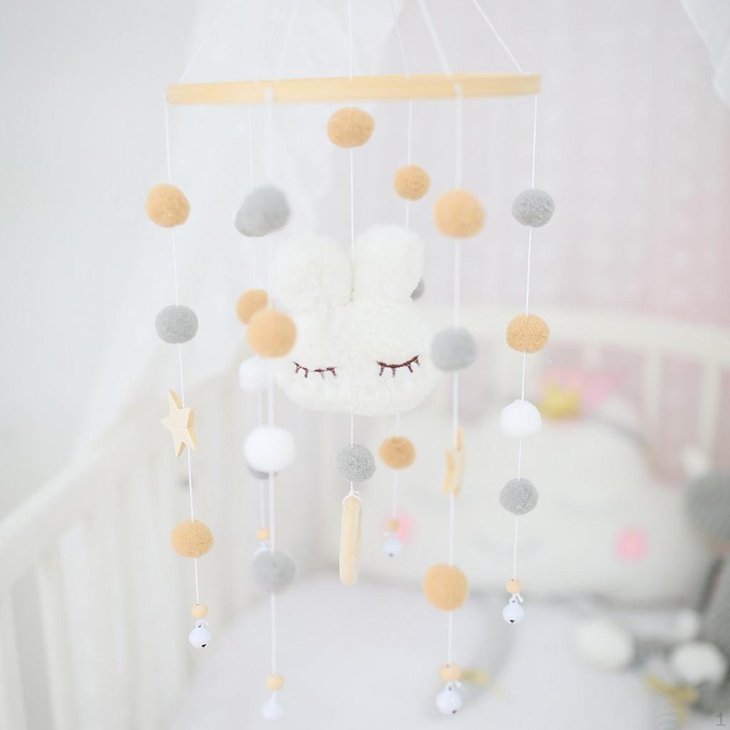 Baby Mobile Rattle Cradle Accessories Bed Nursery for
