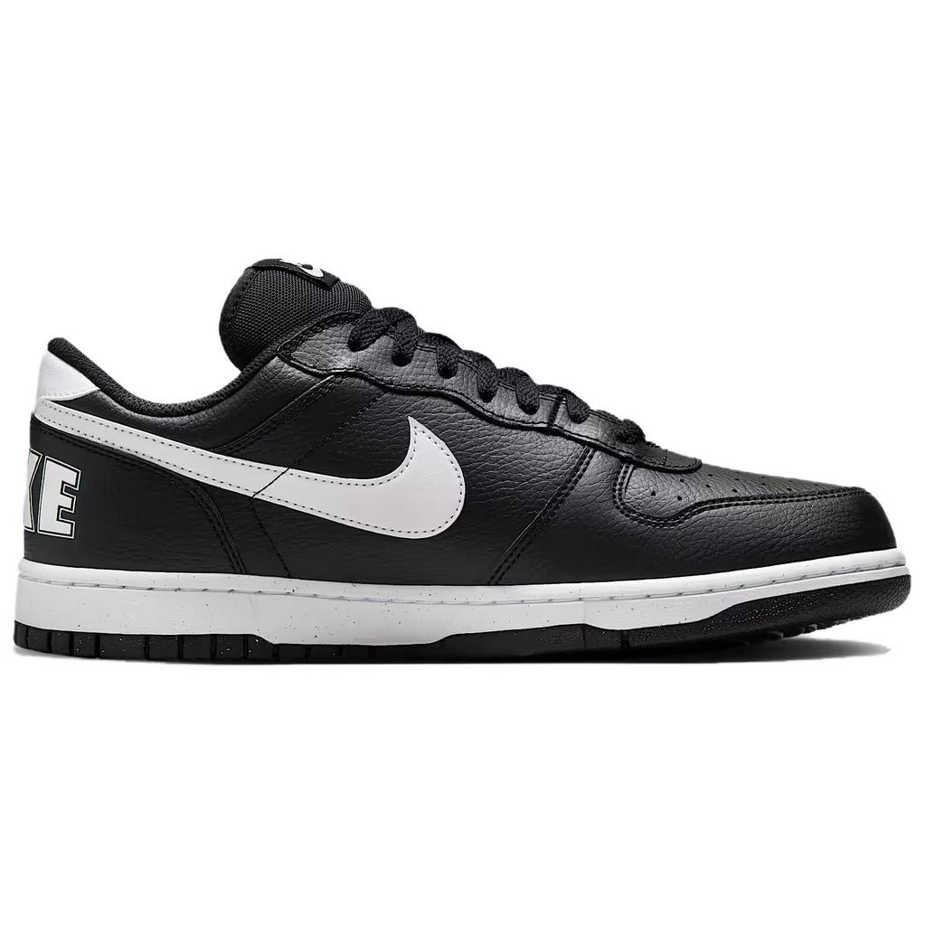 Große Nike Low Schwarz Weiß Herren Sneaker 355152-016