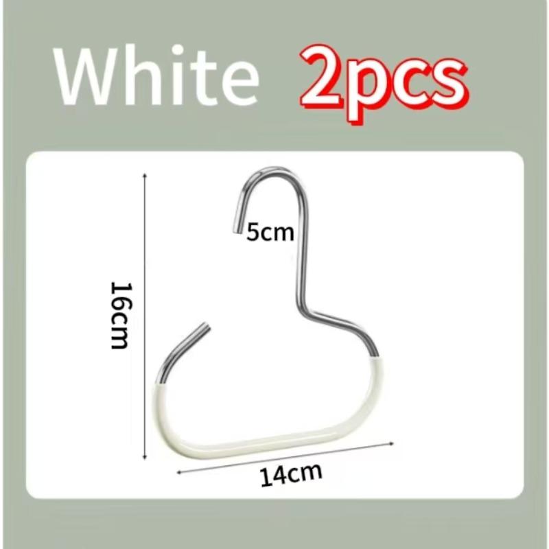 1-5Pcs Durable Circle Ring Hat Hanger Closet Hat Hanger Baseball Cap Rack Organizer Hanging Holder Scarf Towel Tie Storage