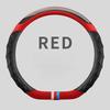 Carbon Fiber Leather Steering Wheel Cover 38CM Universal Car Steering Wheel Case Auto Supplies Non-slip Car Steering Wheel Cover