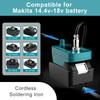 Cordless Soldering Iron Station Tool for Makita 18V LXT Battery Portable Electric 60W Soldering Iron Kit BL1850 BL1860 BL1830